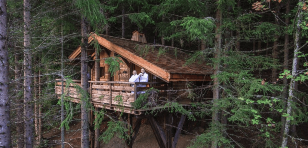 Cabane dans les arbres Savoie