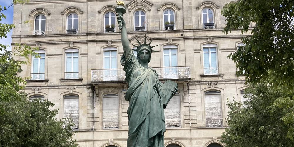 Statue liberté Bordeaux