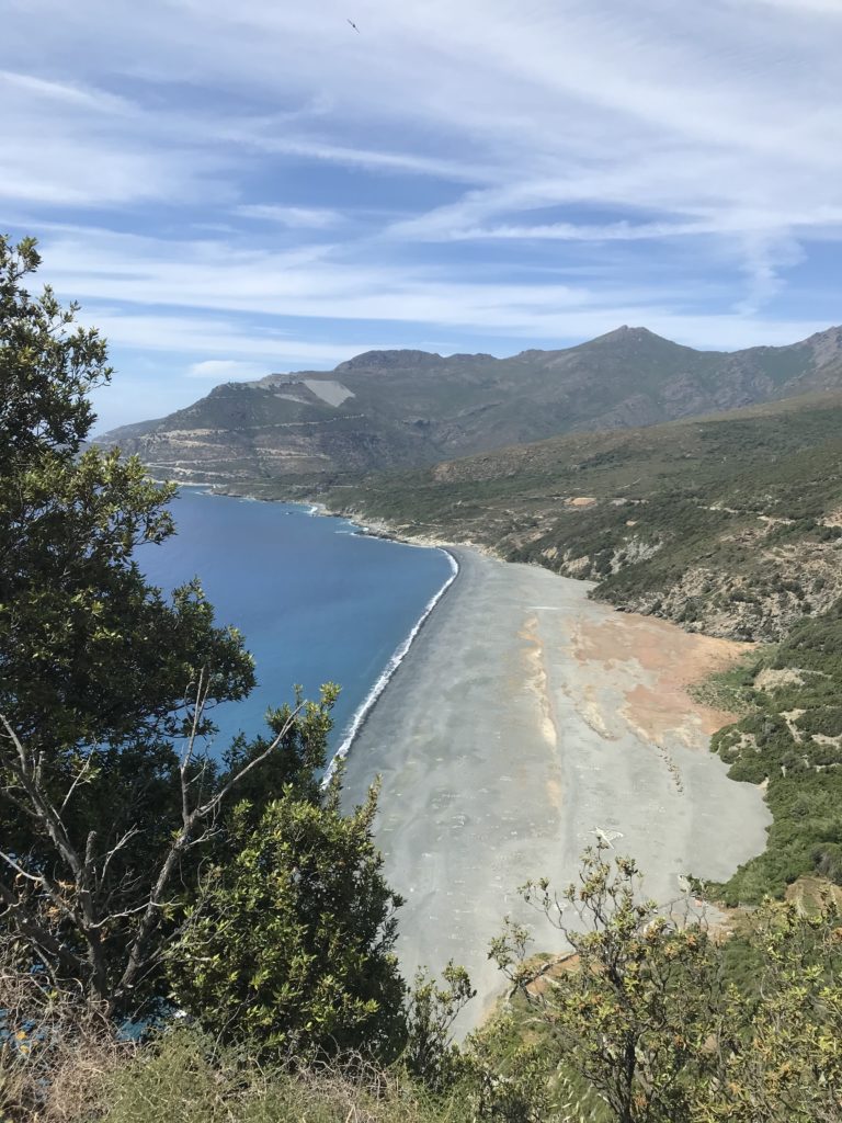 Plage de Nonza-coins secrets en Corse